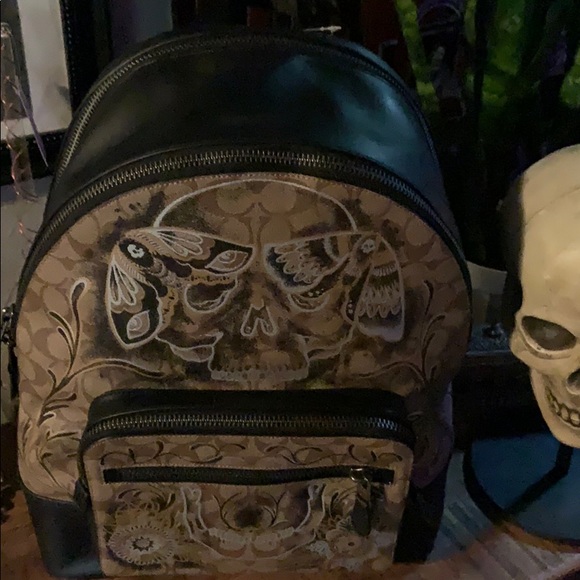 NWT Coach Skull backpack x Chelsea Champlain - Picture 5 of 5